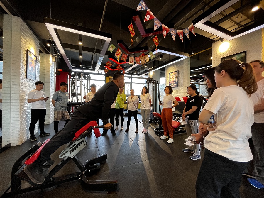 强健体魄·悦享工作,一汽大众规划部健身团建活动在张亮健身工作室